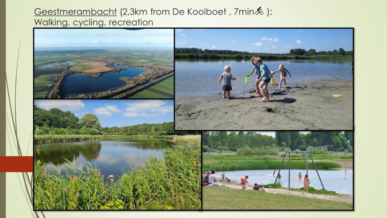 Vakantiewoning De Koolboet Koedijk Εξωτερικό φωτογραφία
